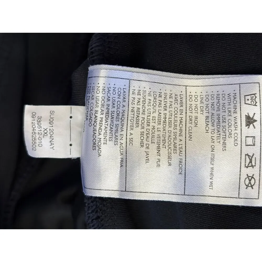 Nike Capri Pants Womens XXL Black FitDry Plus Size Stretch Gym Running Athletic